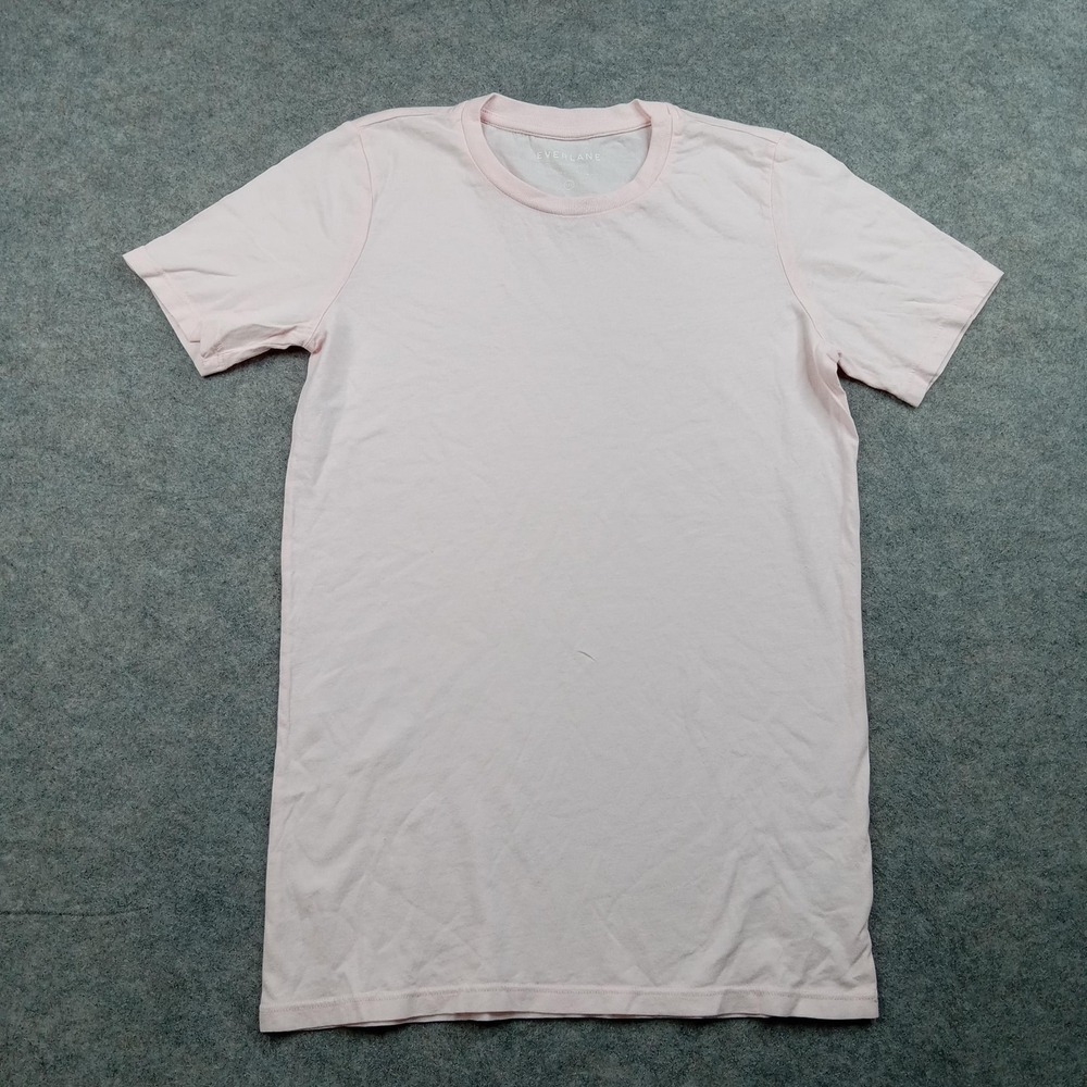 Everlane Shirt Mens‎ Medium Pink Supima Cotton Crewneck Tee T-Shirt Casual Solid
